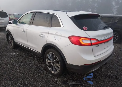 2016 Lincoln Mkx Reserve из США, поврежденный, VIN 2LMTJ8LP7GBL46511